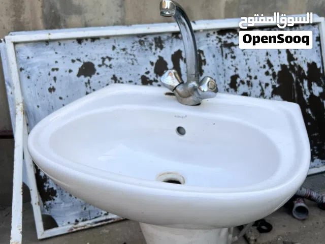 مغسله حمام مع خلاط تركي اصلي + مجلى مع خلاط تركي اصلي