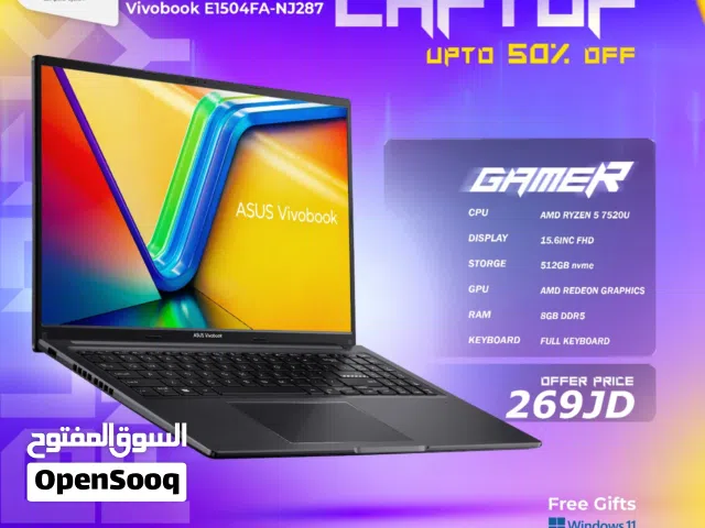 Windows Asus for sale  in Amman