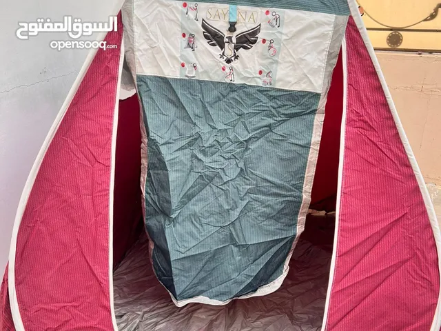 للبيع – خيام SAYNA مستعملة (عدد 30 خيمة) خيام SAYNA عملية وخفيفة، مثالية للرحلات
