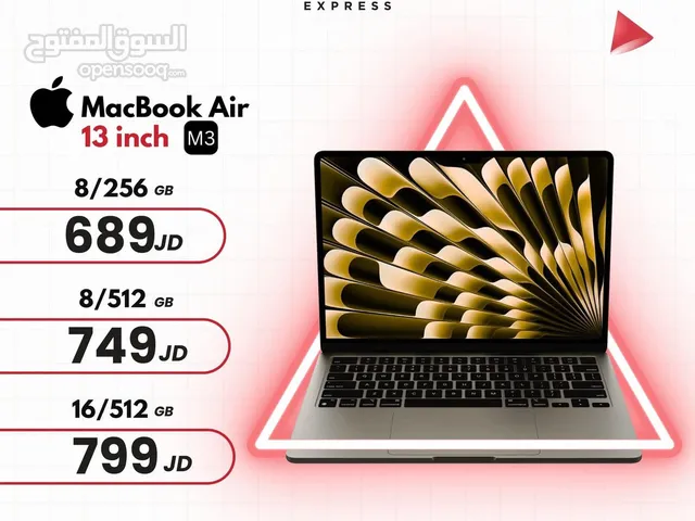 MACBOOK AIR M3 16ram 512GB 13 INCH