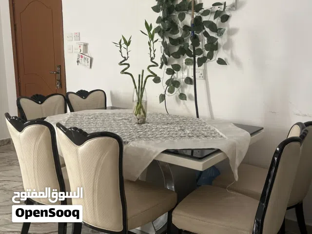 طاولة طعام 6 كراسي -