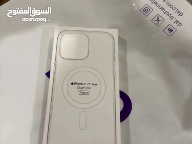 كفر ايفون 16 Pro Max من Stc شفاف و جدديد ماك سيف اصلي