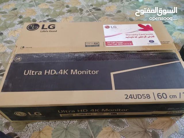 24" LG monitors for sale  in Basra