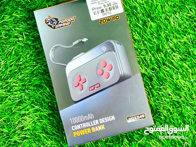 PORODO 10,000mAh CONTROLLER DESIGN POWERBANK