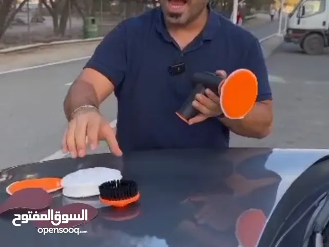 فرشاة دوارة لغسيل سيارة