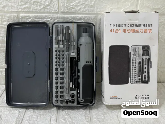 طقم مفك كهربائي متعدد الوظائف – 41 قطعة اجعل كل أعمال التركيب والفك أسهل وأسرع