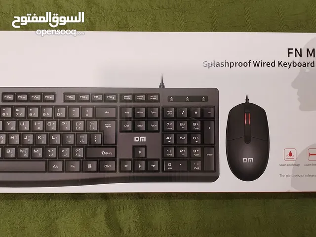 كيبورد + ماوس حاسبه