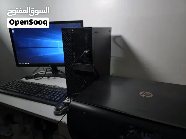 Dell OptiPlex 7040 i7 6th gen with Samsung monitor and hp printer