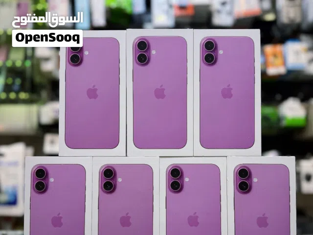 ايفون 16 بلس وردي 256 جديد