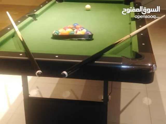 بلياردو خشب كامل قابل للطي جميله جدا 7 قدم
