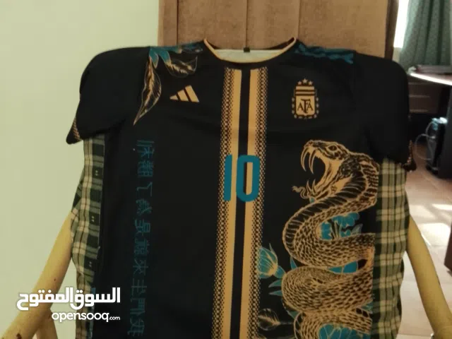 Lionel Messi #10 Premium Designer Jersey – Unique Black Edition.