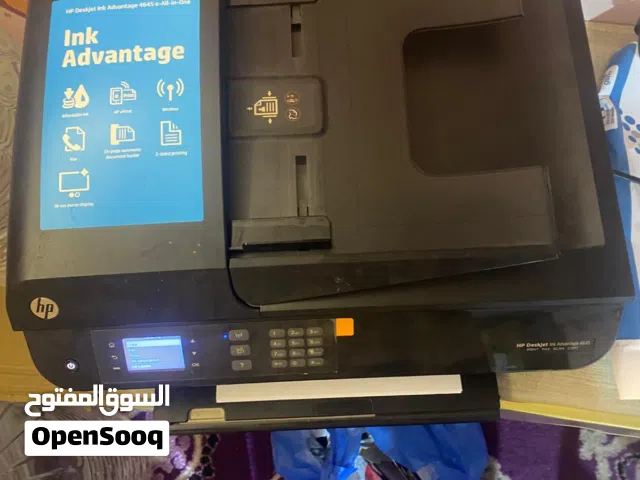 طابعة HP Deskjet Ink Advantage 4645 شبه جديدة للبيع