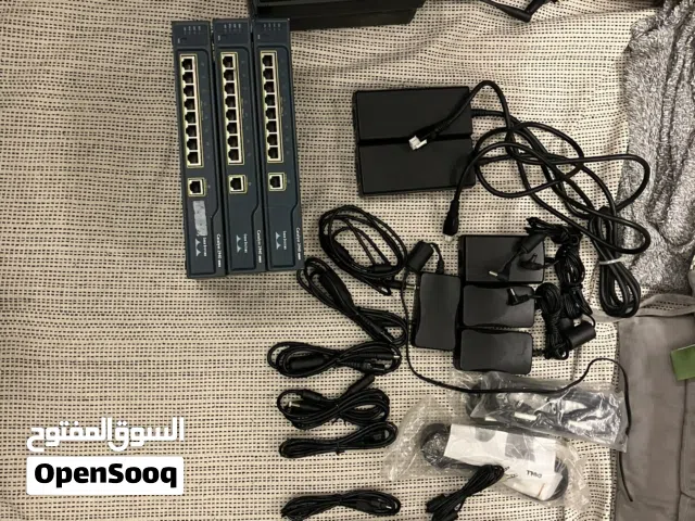 Cisco CCNA/Network Home Lab - 6 Units + Power Supplies & PoE Injectors
