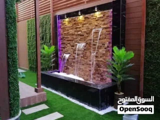 تنسيق الحدائق وتزيينها وتصميمها