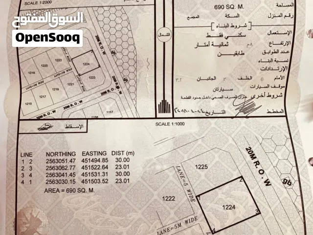 Residential Land for Sale in Al Dhahirah Ibri