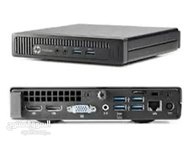 من اتش بيMini pc hp للبيع مستعمل بيسي متنقل صغير