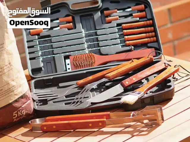 عدة شوي متكاملة وفخمة لعشاق الرحلات والباربكيو - مشاوي- فحم / حدائق