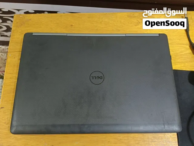 Dell Precision 7710 (وحش العمل الشاق) - كور i7 جيل سادس - شاشة 17.3 بحالة جيده بالشاحن الاصلي