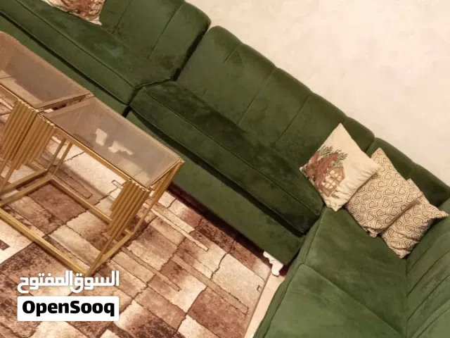 طقم كورنر 12 متر جديد سفنج ضغط دولي وخشب مرتب لاتيه