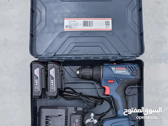 BOSCH Professional Cordless drill/driver (GSR 180-Li) with 2 x battery GBA 18V 2.0Ah & Charger GAL12