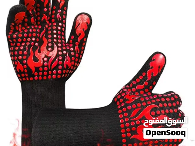 قفازات ضد الحريق ومتوفر توصيل