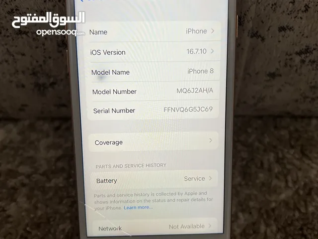 Apple iPhone 8 64 GB in Amman