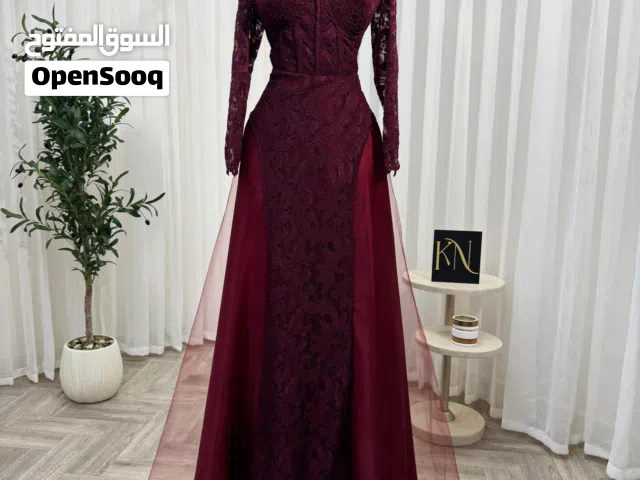 القماش/ تفته مع دانتيل وتل  المقاسات بالرقم 1.2.3.4.5.6