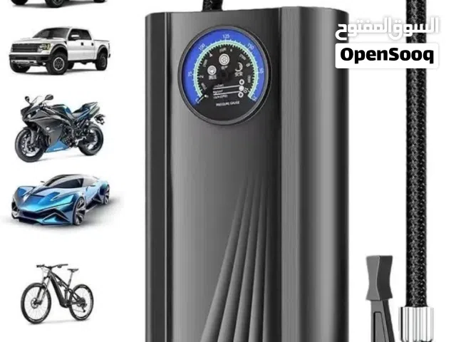 منفاخ إطارات رقمي محمول ربط على قداحة