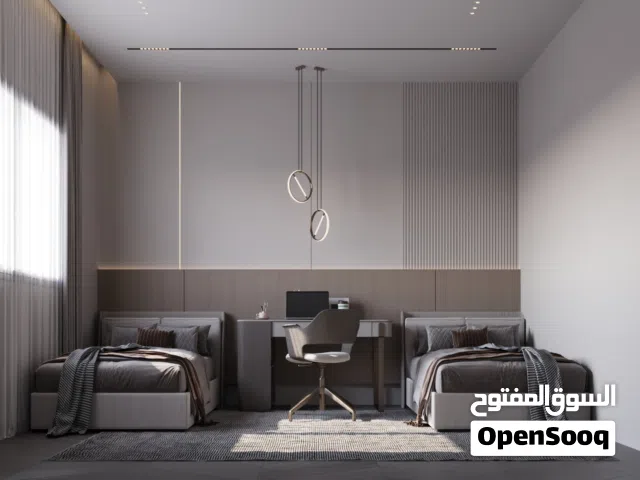 شقه طابق ارضي  مساحه 250 متر  من شركة حسام الجمزاوي للإسكان