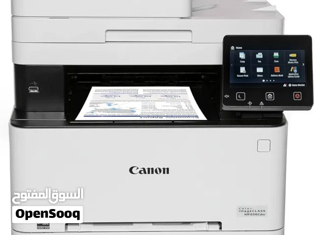 طابعة كانون ليزرية Mf633 طباعه ملازم واستنساخ وفيدر طباعة على كلى الوجهين تلقائي اساخدام اوربي