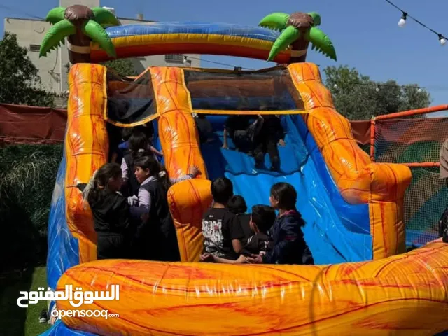 متوفر العاب ومنتفخات وغرفة طابات ومراجيح البيع مستعمل جوده عاليه بسعر مغري جدا