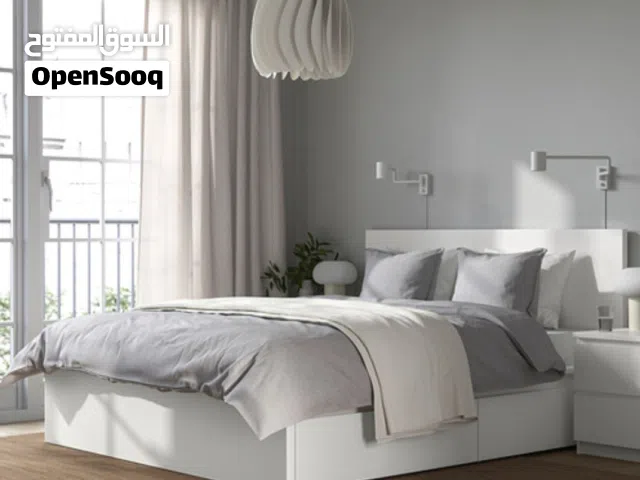 سرير ايكيا أبيض مقاس 200×160