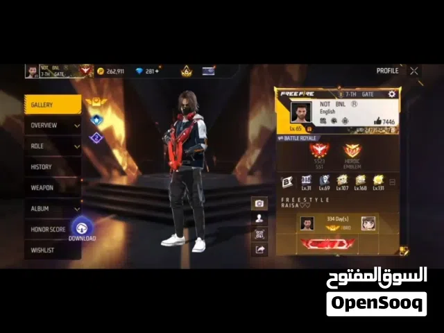 Free fire best id