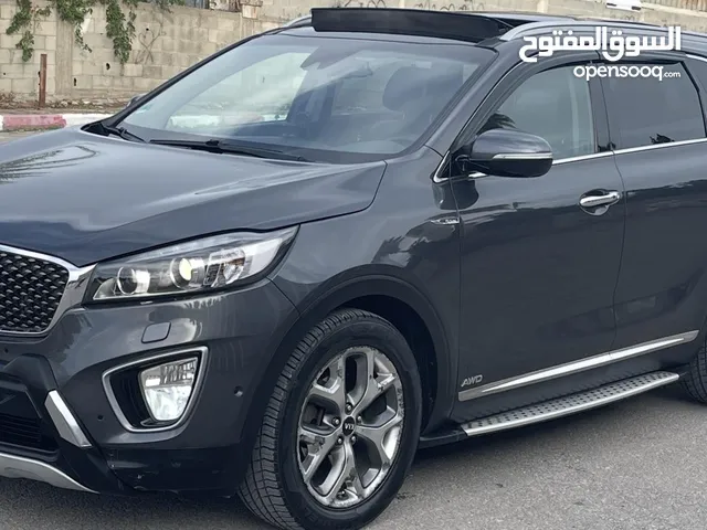 كيا سورنتو فل مسكر دفع رباعي فحص نخب ولا غرام بويه ترخيص تامين شامل سنه عداد 132 اصلي