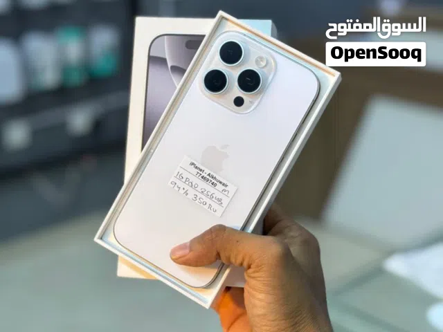 iPhone 16 Pro 256 GB with 94% BH - Good working and good performance device