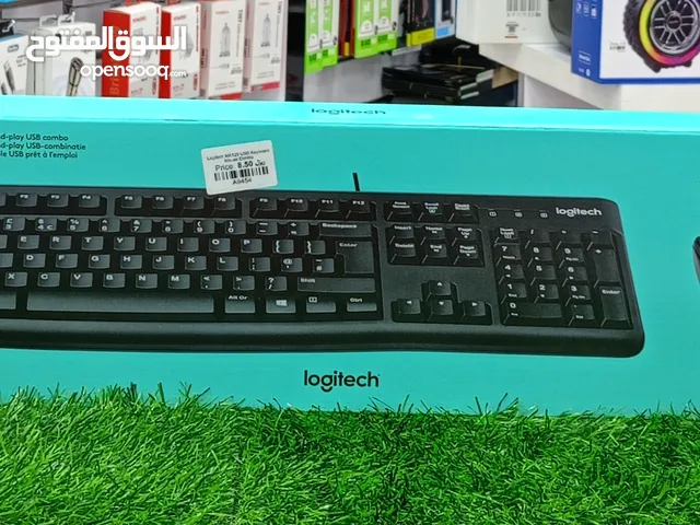 LOGITECH MK120 USB KEYBOARD MOUSE COMBO
