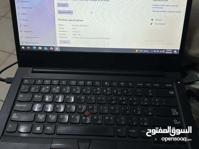 Lenovo thinkpadE80