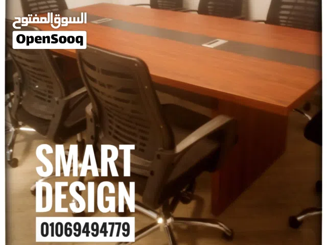 ترابيزات إجتماعات مودرن متاح جميع الالوان والمقاسات