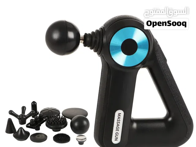 فرد مساج X-Mite الأصلي لتخفيف آلام العضلات والاسترخاء مع 6 رؤوس و5 سرعات قوية