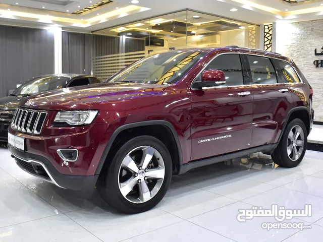 Jeep Grand Cherokee Limited 4x4 ( 2016 Model ) in Red Color GCC Specs