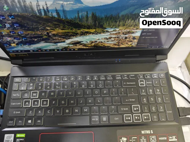 Acer nitro 5 AN515-55 I7 10th gen Gtx 1660Ti 6gb