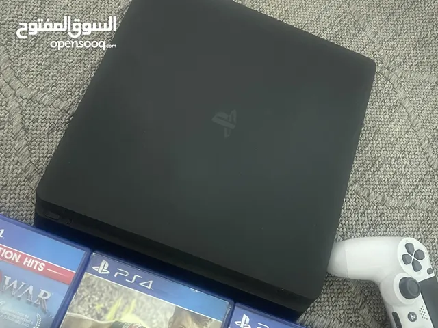 جهاز بلاستيسن 4سليم مع ايد اصلي مع 3سيدهات