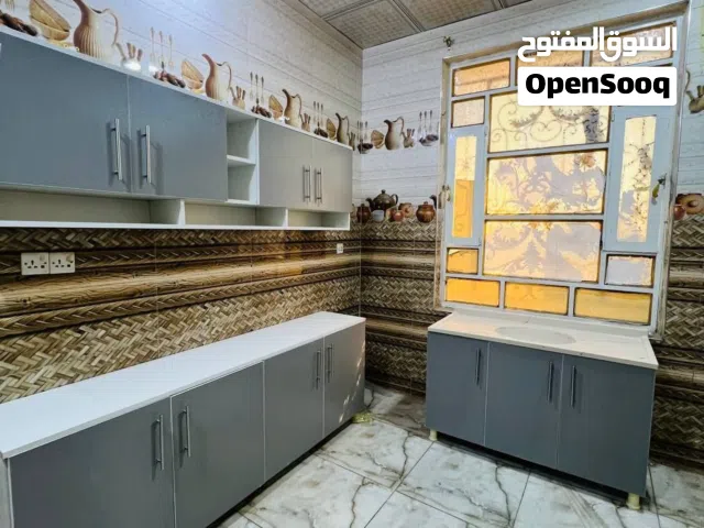 كاونتر مترين + ملحق  +سنك مرمر 20 سم