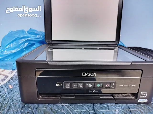 طابعة ايبسون مستعملة بحالة ممتازة