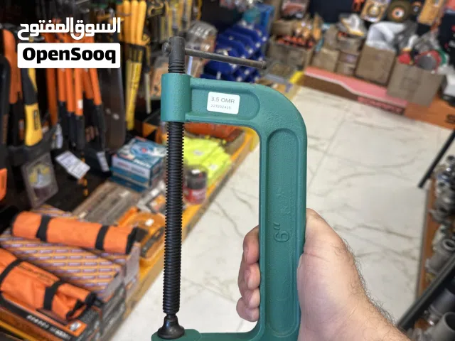 كلامب تثبيت حديد 6 انش
