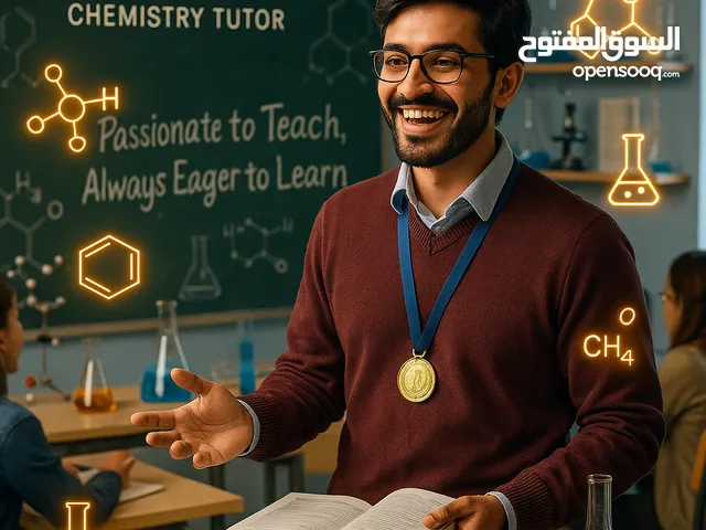 Expert Chemistry Teacher For 9,10,11,12 Grades all schools and colleges of Muscat,Oman