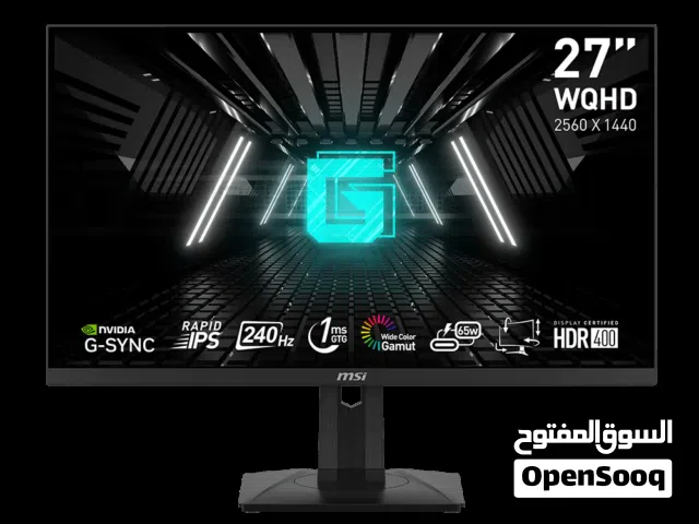 MSI G274QPX GAMING MONITOR 240HZ 2K RAPID IPS