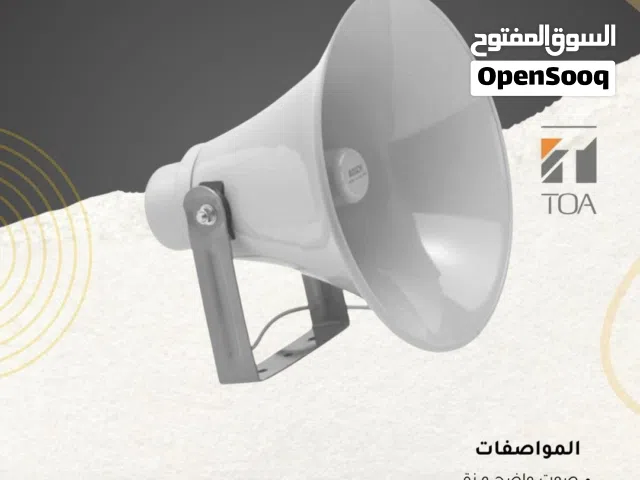 عرض حصري مكبر صوت (سماعات خارجية) من ماركة TOA  بقوة 50 واط الموديلTH-650