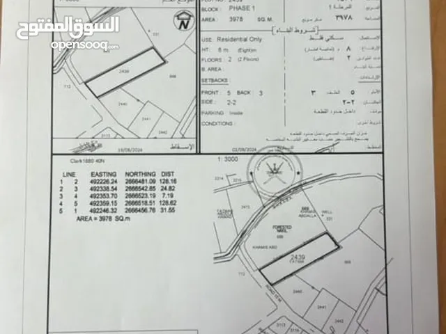 Residential Land for Sale in Al Batinah Saham