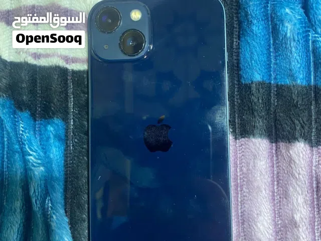 ايفون 13عادي جهاز نضيف ملحقاته شاحنه والكارتون مالته